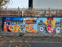 Garagenwand (privat)